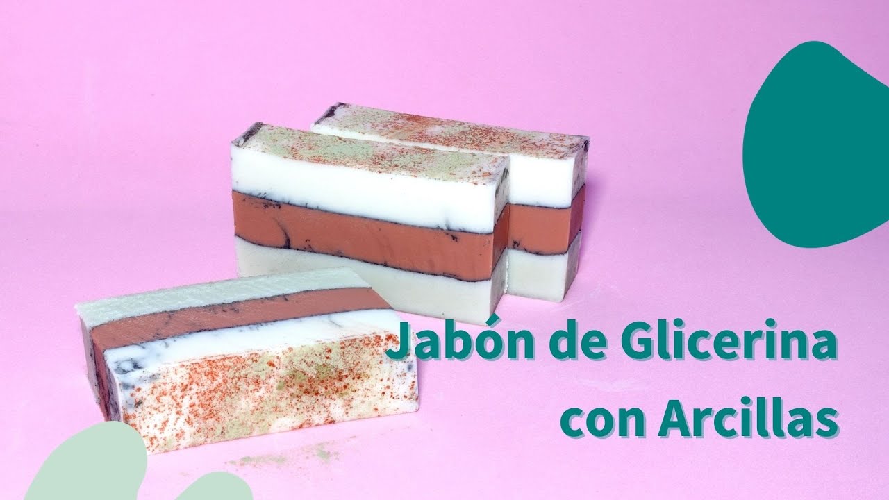 JABÓN NATURAL DE GLICERINA CON ARCILLA