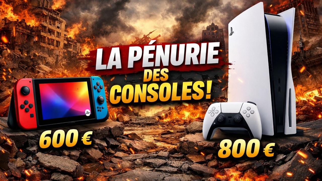 La pénurie des consoles 😭😭😭😱😱