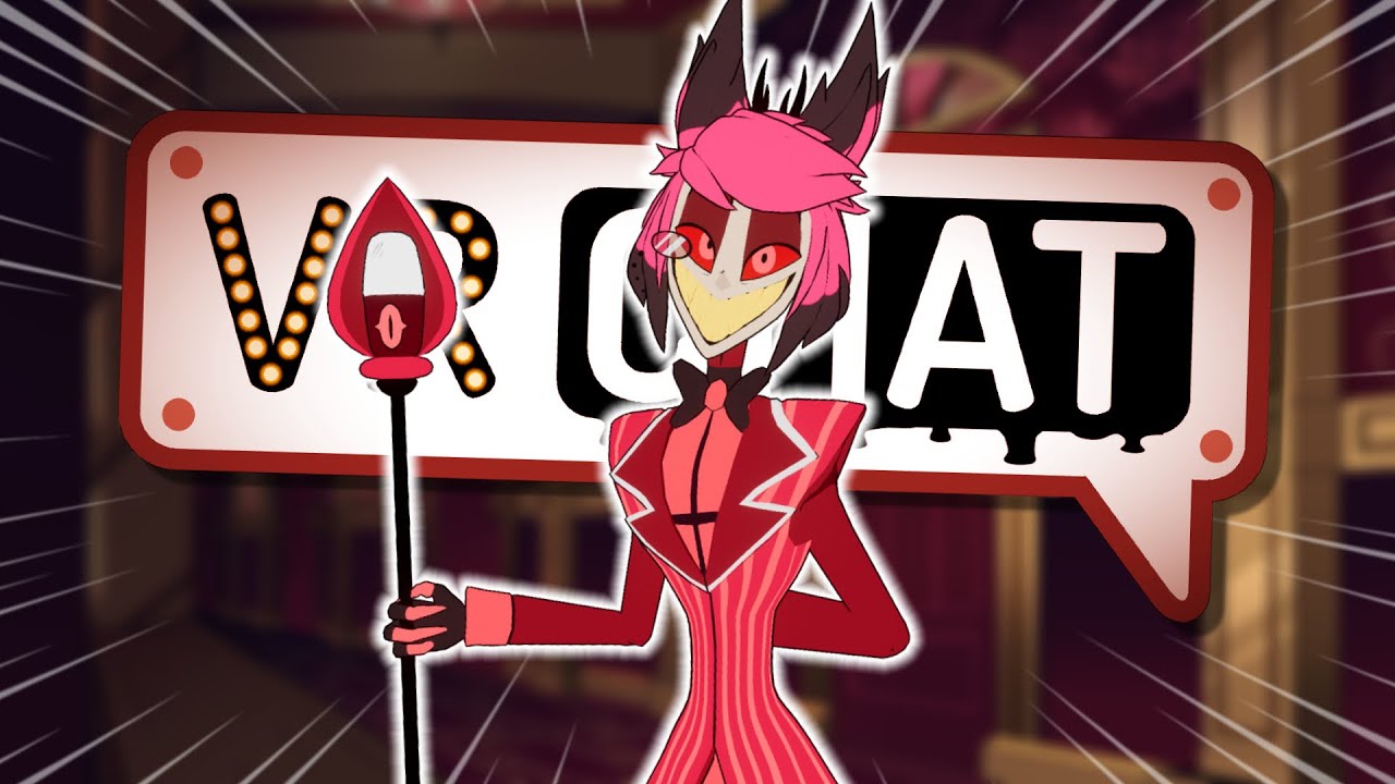 ALASTOR CREATES CHAOS IN VRCHAT! | Hazbin Hotel - Funny moments -