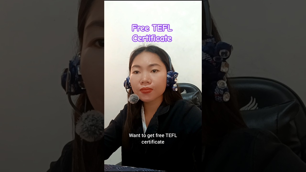 Get Your Free TEFL Certificate
