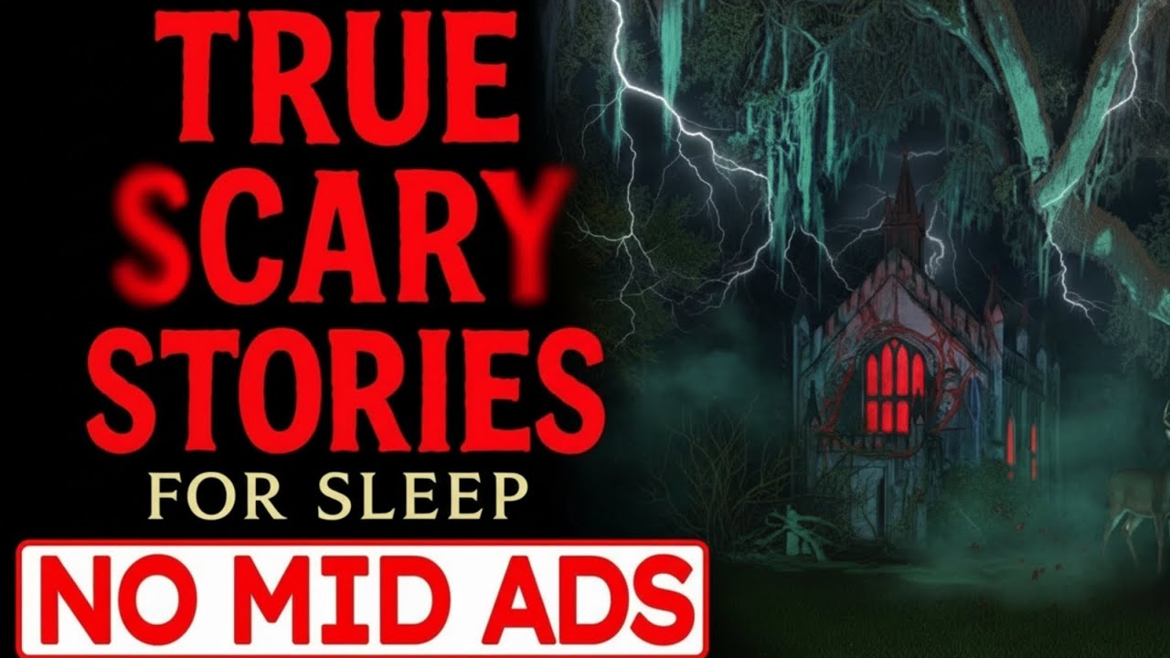NO ADS 🛑 2 HOURS of TRUE Scary Stories for Sleep | Gentle Rain Sounds | Black Screen | Vol 29