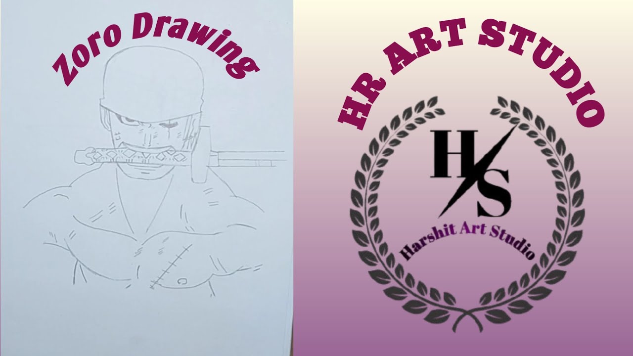 How to Draw Zoro | Step by Step Tutorial | Beginners Drawing