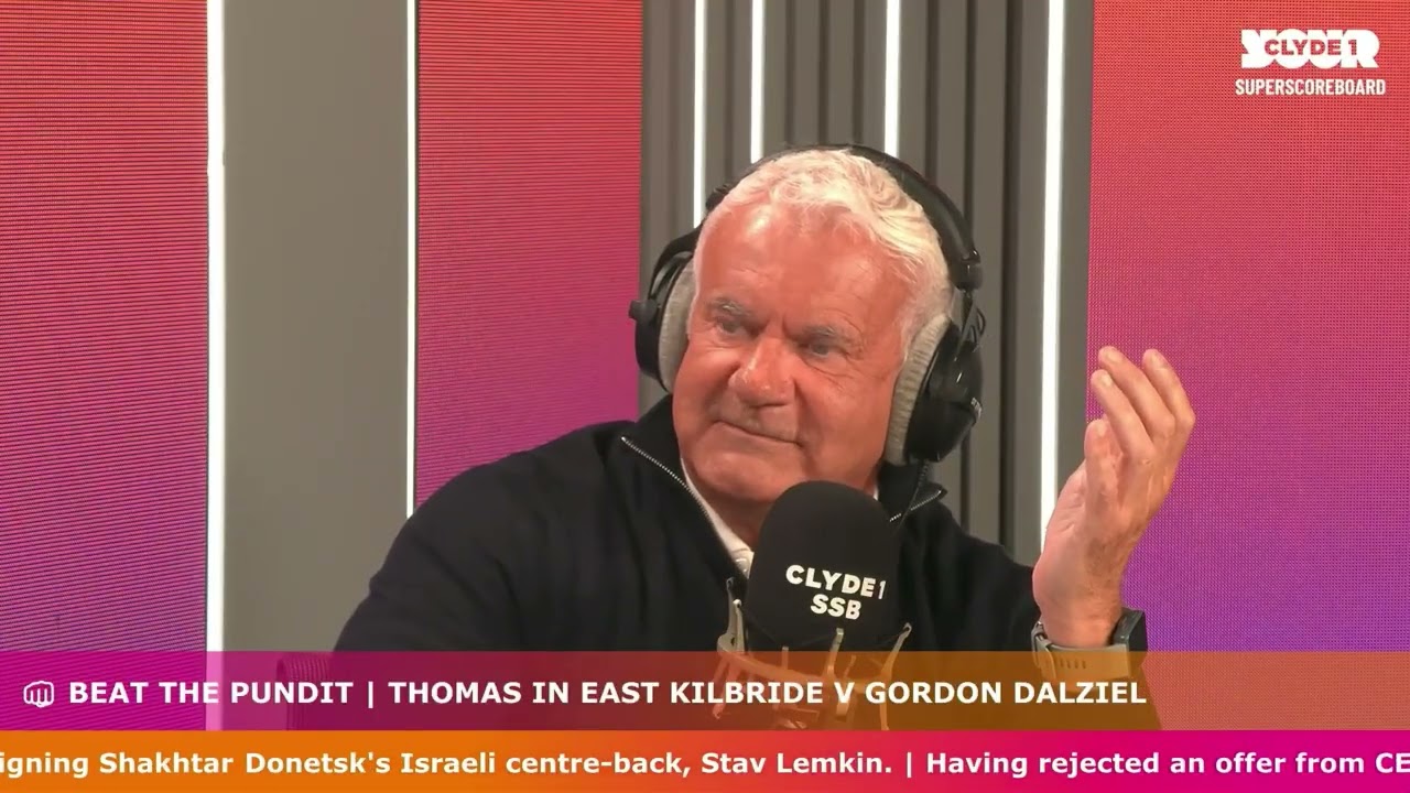 BEAT THE PUNDIT | THOMAS IN EAST KILBRIDE V GORDON DALZIEL