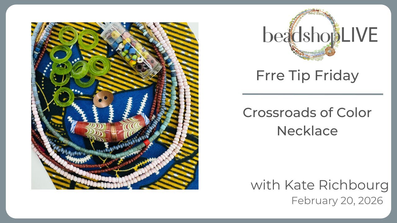 Free Tip Friday: Crossroads of Color Necklace
