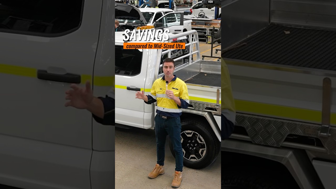 Full Size Electric Ute Costs the Same as a Mid-Sized Diesel ‼️Operational Lease 