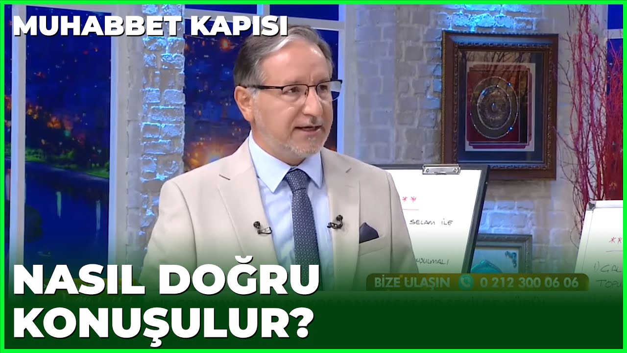 Konuşma Adabı Nasıl Olmalı? - Prof. Dr. Mustafa Karataş İle Muhabbet Kapısı