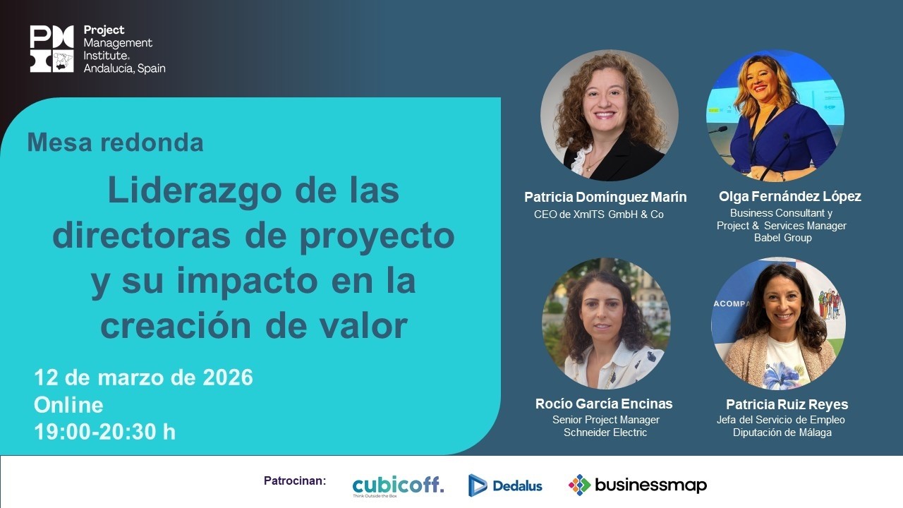 [PMIA - Mesa redonda]: Liderazgo de las directoras de proyecto y su impacto en la creación de valor