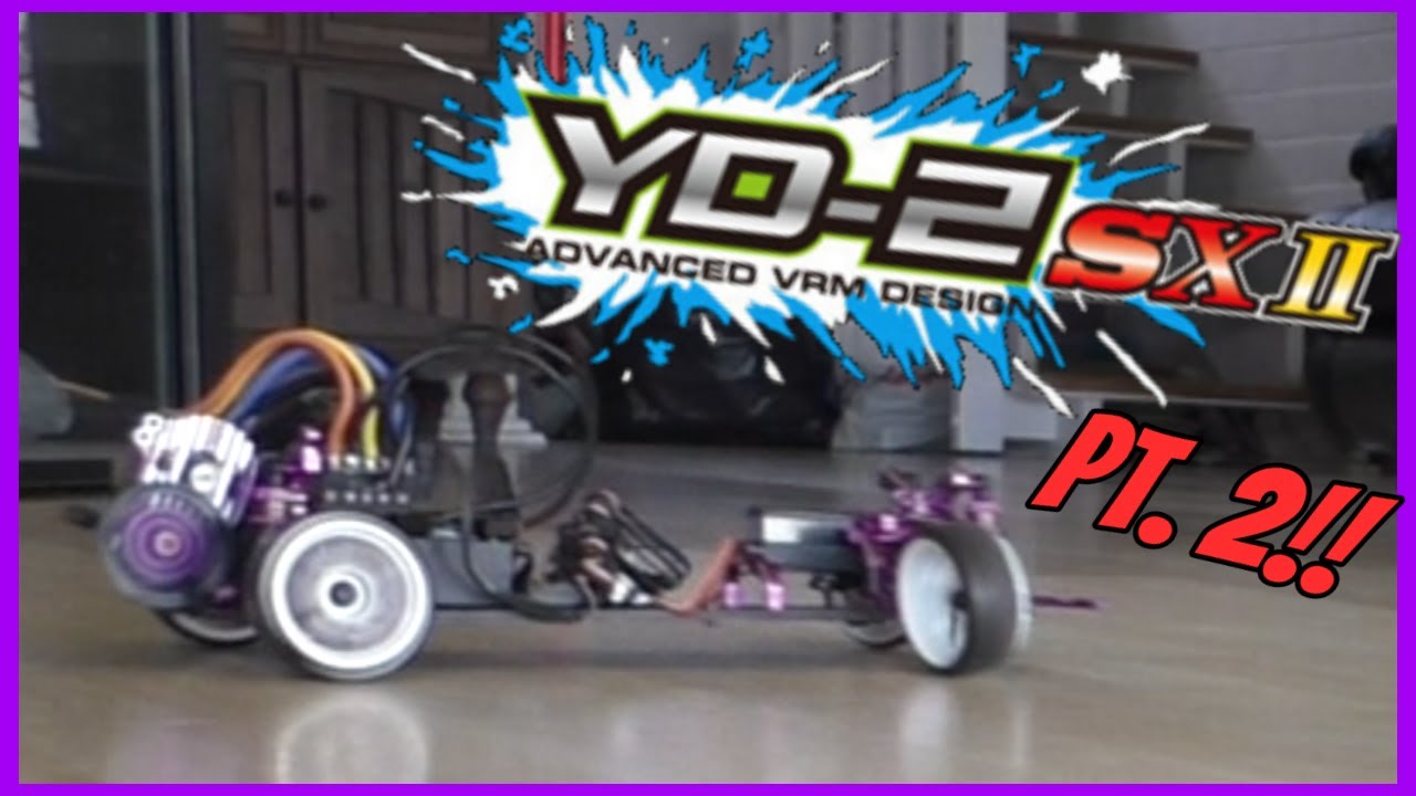 YOKOMO YD2SXII Build Part 2! The Chassis is Almost a Roller! RS-Spec Rwd Rc Drft Car! Built for Punz
