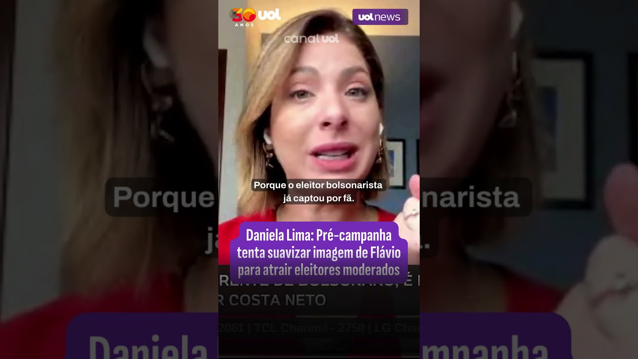 Daniela Lima: Pr&eacute;-campanha tenta suavizar imagem de Fl&aacute;vio para atrair eleitores moderados