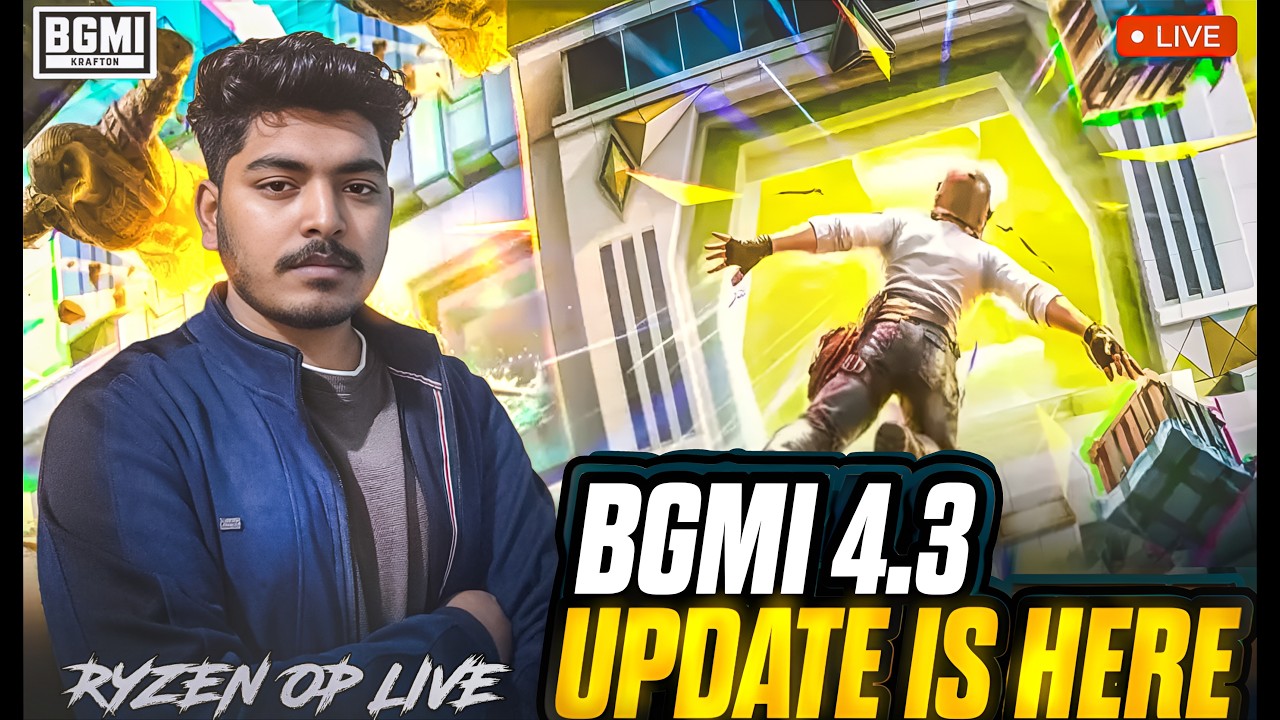 Lootera Aa Gaya 😱 4.3 Update 🔥 Khelne  #pubglive #bgmilive #shortfeed #shorts #shortlivestream