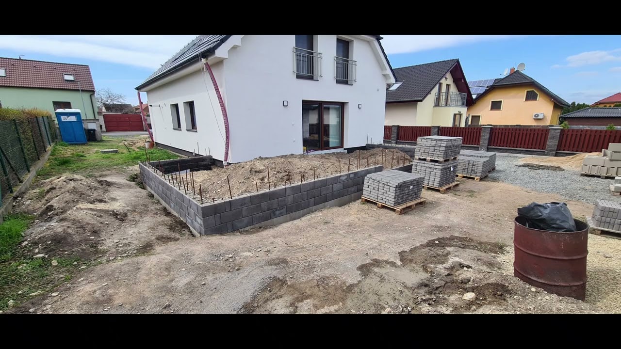 Zhotoven&iacute; terasy