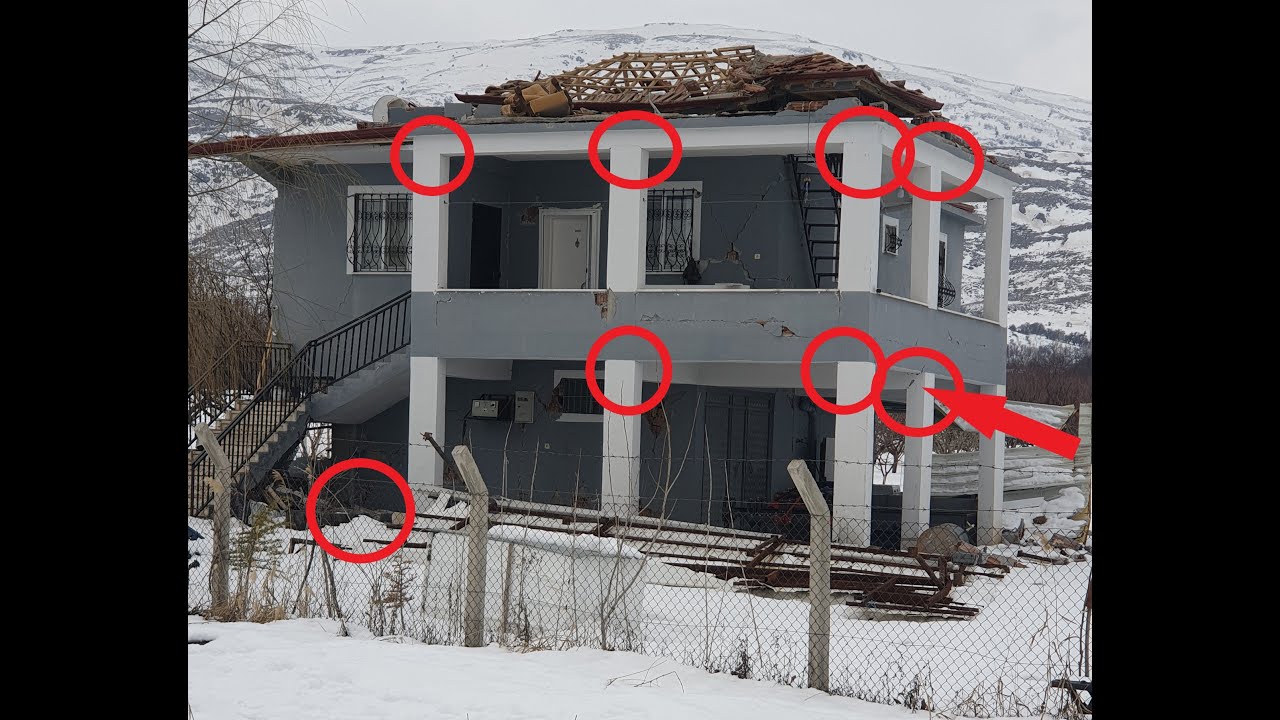Ağır Hasarlı Yapı Tespiti / Hasar tespiti 12