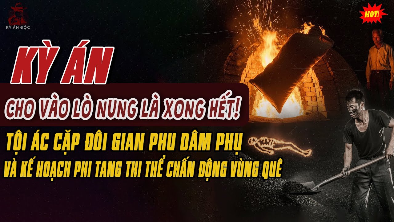 🚨Kỳ Án Trung Quốc: Cho Vào Lò Nung Là Xong Hết! Tội Ác Cặp Đôi Gian Phu Dâm Phụ Và Kế Hoạch Phi Tang