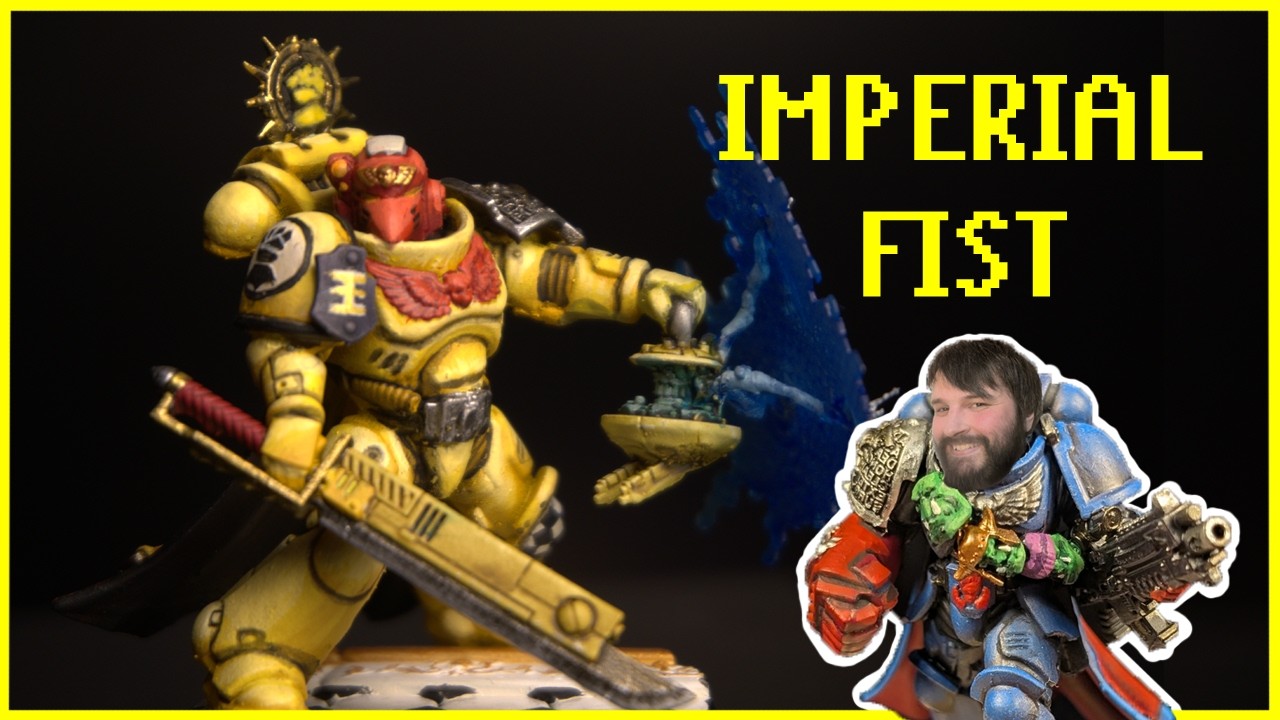 IMPERIAL FIST! | Space Marine Kitbash | LAA e6