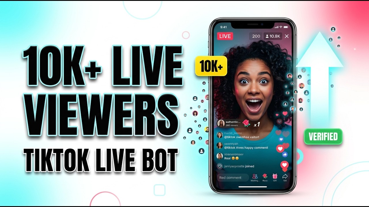 TikTok Live View Bot | TikTok Live Stream View Bot (2026)
