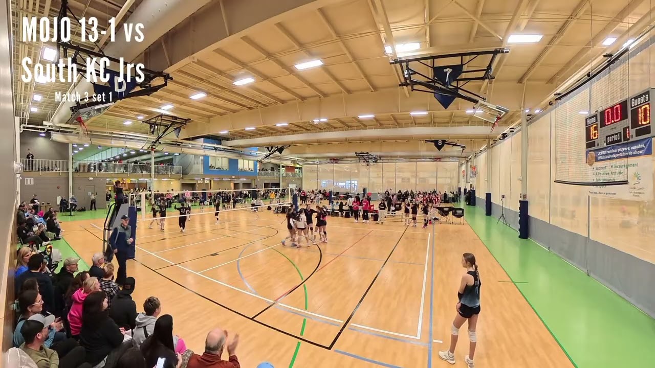 MOJO 13 1 vs South KC Jrs Match 3 sets 1 and 2