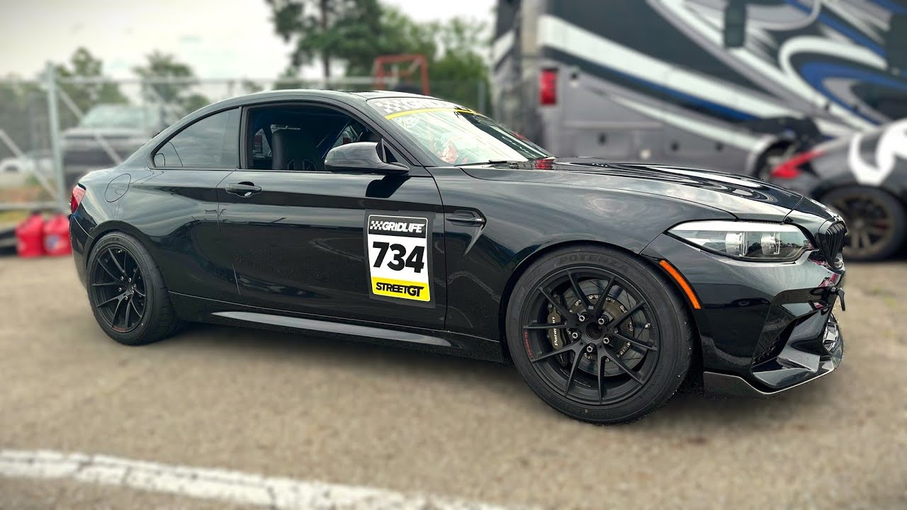 BMW M2C Lap around Mid Ohio 1:34.895