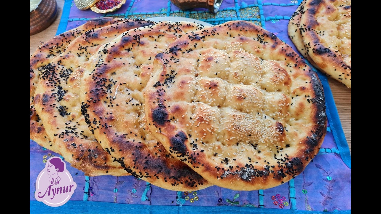 Fladenbrot ist über Ramadan nicht verzichtbar selbstgebacken schmeckt super lecker I Ramadan Rezepte