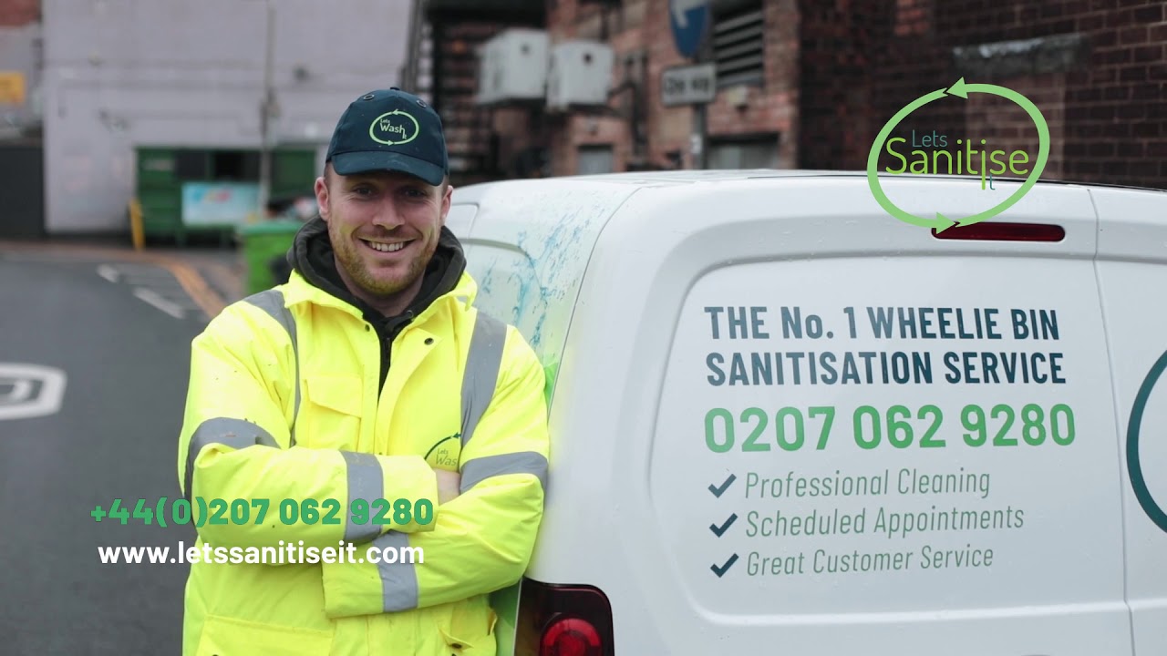 Let's Wash It Wheelie Bin Cleaning Service, by Let's Sanitise It.