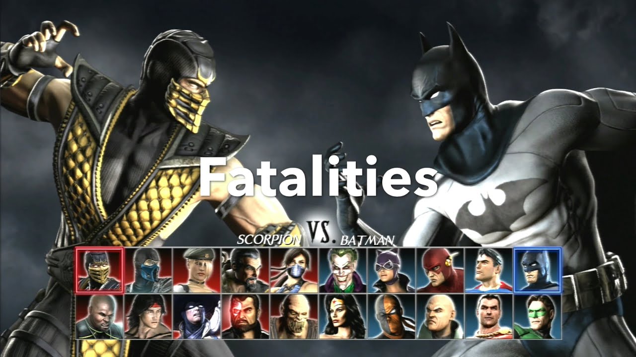 Mortal Kombat Vs DC Universe Fatalities PS3