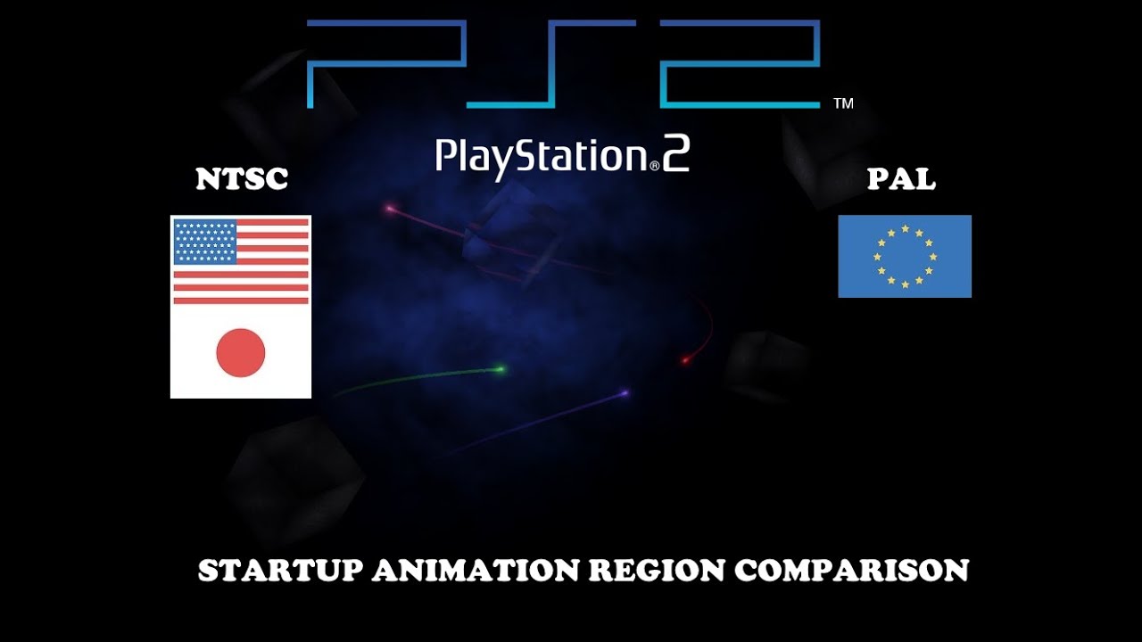 PS2 Startup Animation Region Comparison