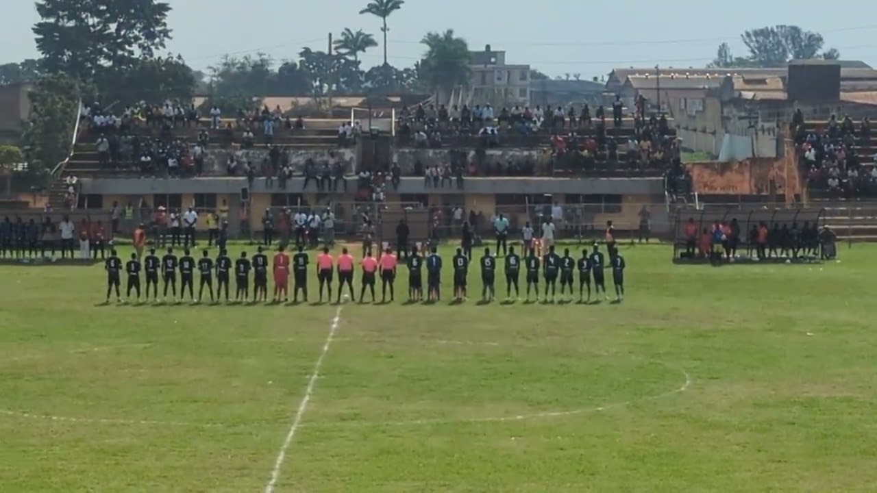 ACHOLI PROVINCE ENTERING IN MBALE CITY STADIUM FOR THE FUFA DRUM GROUP STAGE 