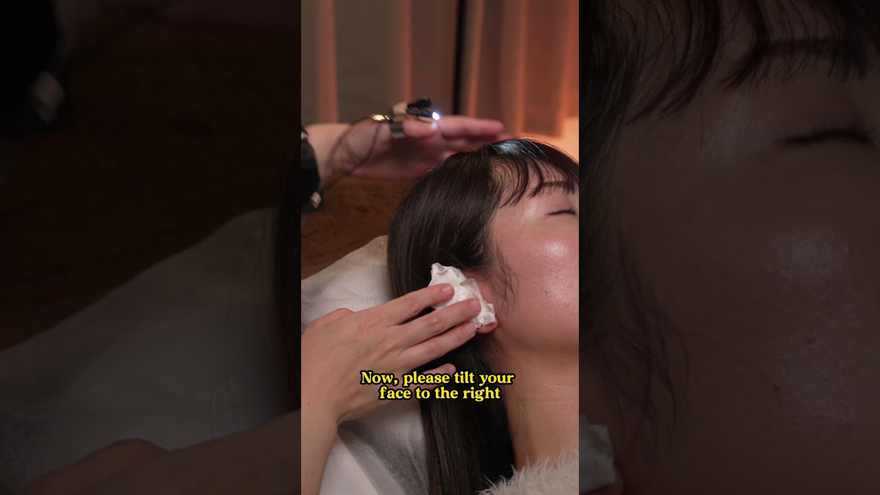 (ASMR) Japanese Specialist Gave Me Tingly Japanese DEEP Ear Cleaning & Massage