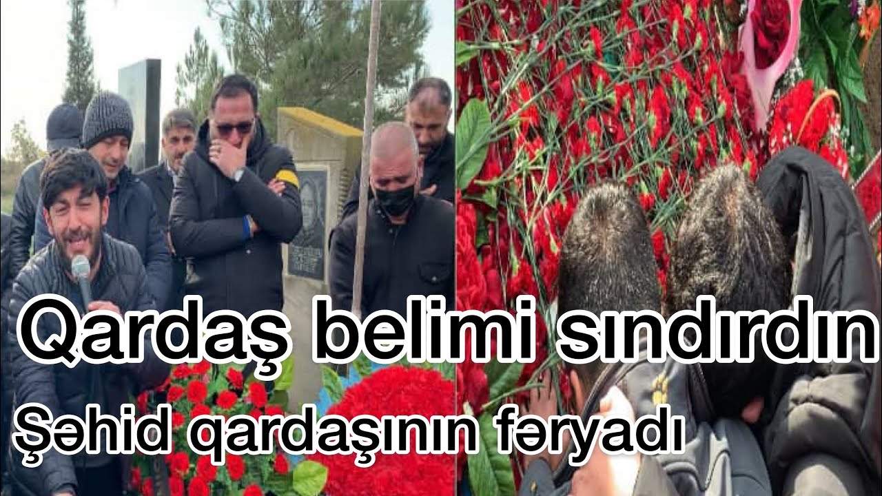 Haci Zahir Mirzəvi Şəhid qardaşı ağlamaqla hər kəsi ağlatdı