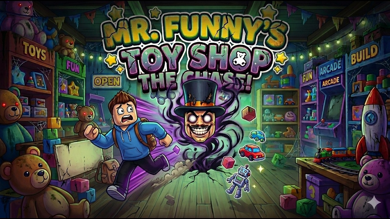 Mr. Funny's toyshop is haunted and he wants to kill me!!!!!!!!!!!!(Mr. funny's toyshop)