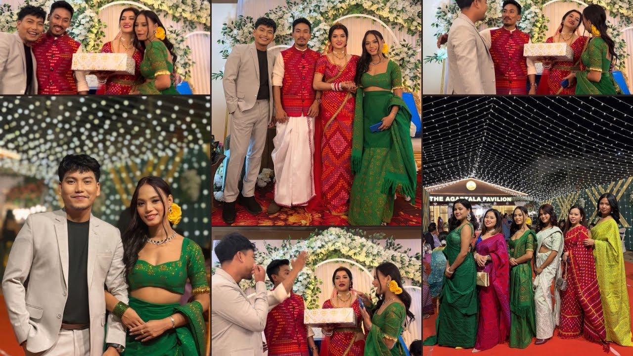 Happy married life ❤️🧿Biva and James// agini rok ni muito manjak laiyo 😅🤭