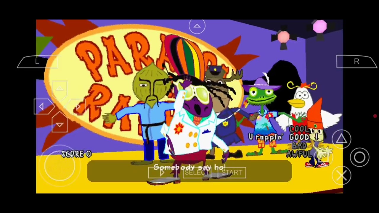 Parte final do parappa the rapper