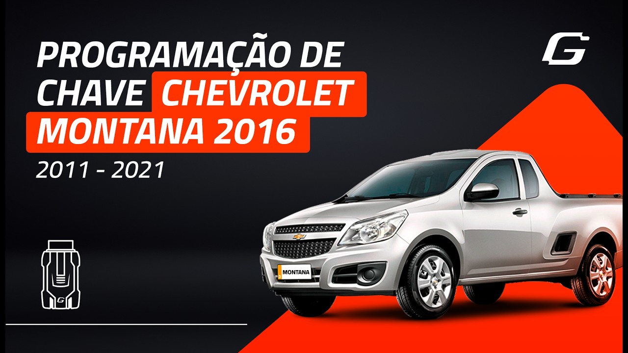 Aprenda a Programar a Chave do Chevrolet Montana 2016 com a Fácil! 😎