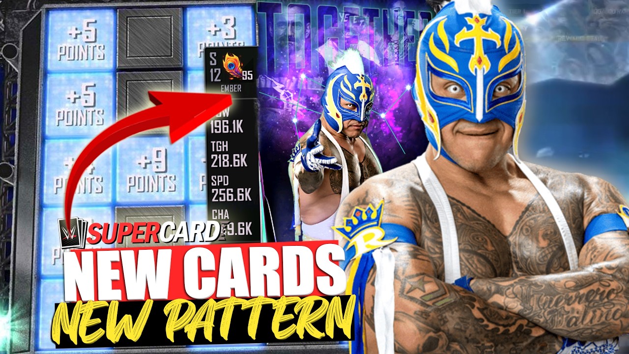 Карты Together уже здесь!! Новый шаблон игрового поля WWE Supercard