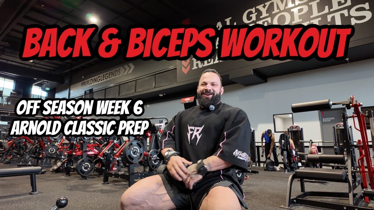 EPISODE 6 - ROAD TO MR OLYMPIA 2026 I ETHAN GOHARI - THE PERSIAN LION I BACK & BICEPS WORKOUT