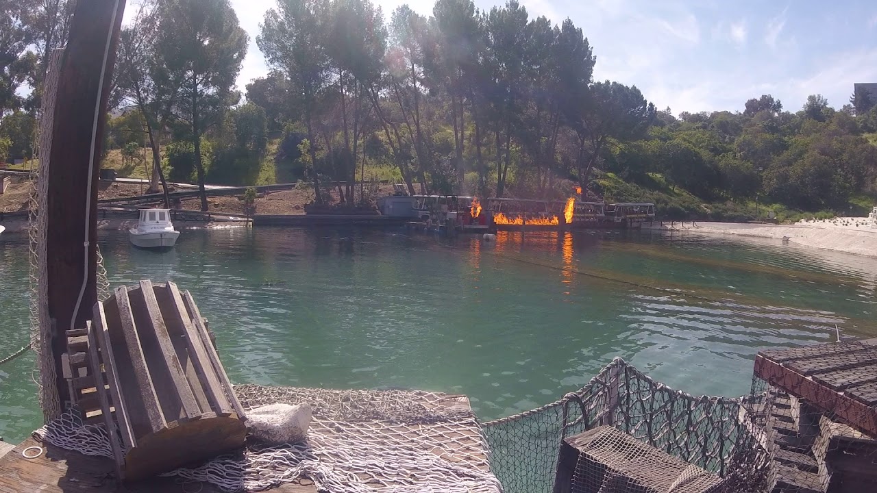 JAWS RIDE AT UNIVERSAL STUDIOS HOLLYWOOD VIP TOUR POV