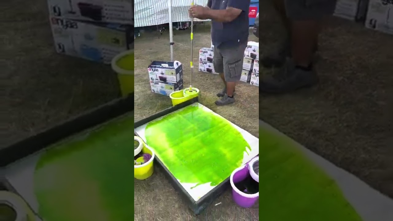 Mop demo live cleaning