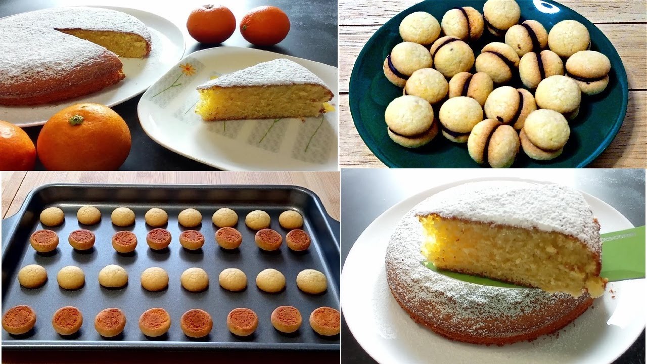 2 DOLCI CON LE MANDORLE DA NON PERDERE-TORTA SOFFICE ARANCIA E MANDORLE e BACI DI DAMA ALLE MANDORLE