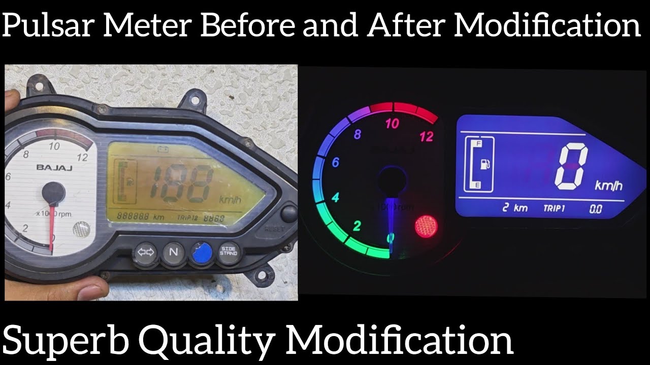 Pulsar Modification of Meter in Dark Theme