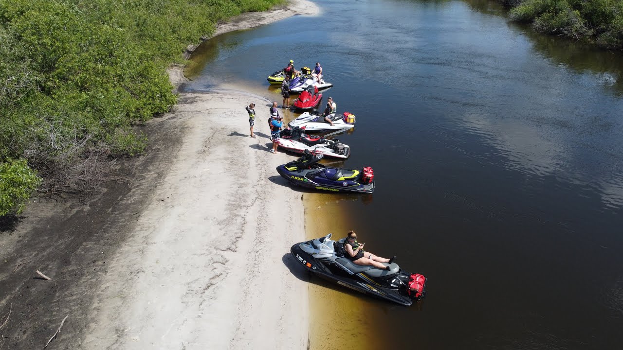 Kissimmee River. 100+ mile trip. Alligators. Seadoo RXT 215 WAKE 155. River Ranch