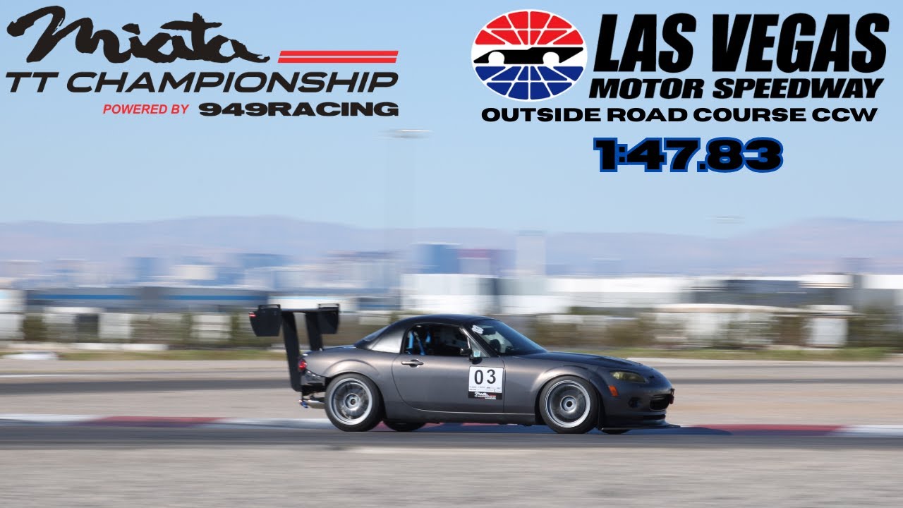 Las Vegas Motor Speedway Outside Road Course - NC Miata 1:47.83