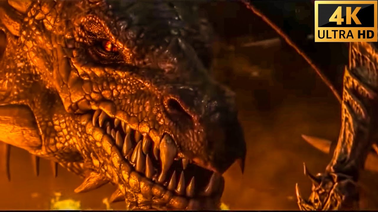 THE ELDER SCROLLS ELSWEYR Dragon Scene 2023 Cinematic 4K