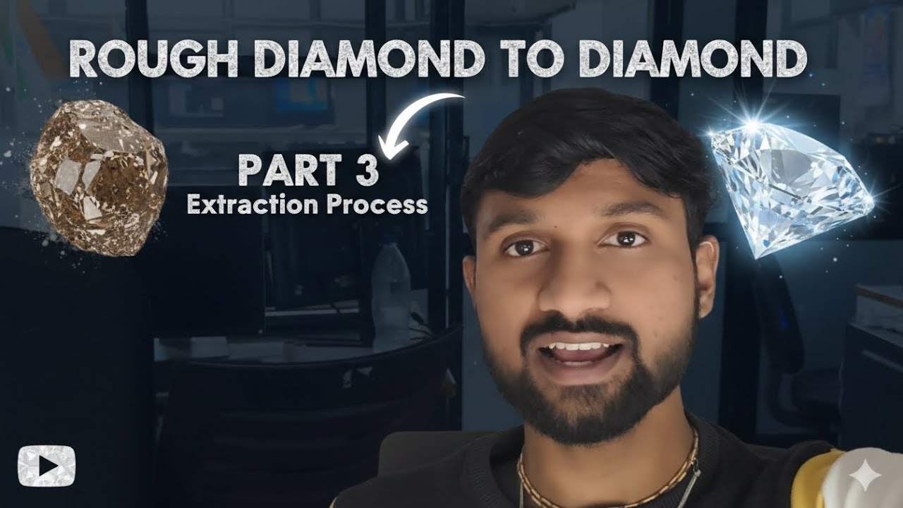 Part -3 Rough diamond se diamond kaise nikalta hai 💎