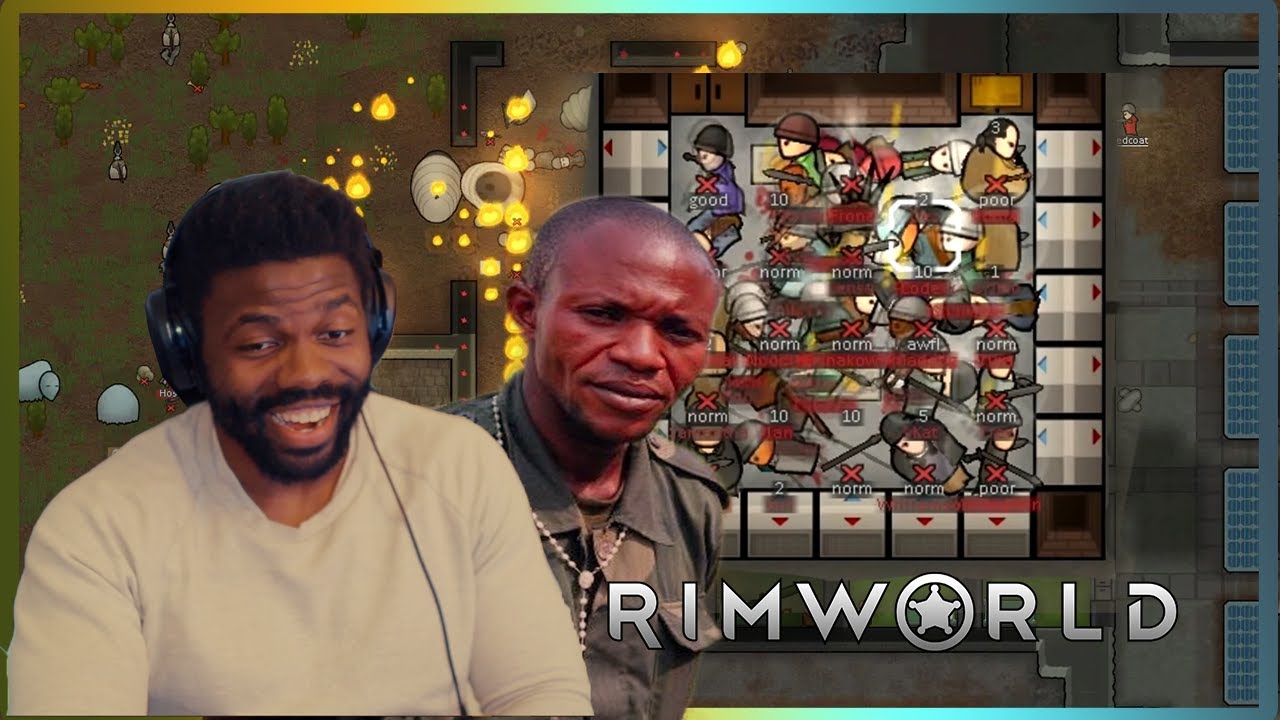 Обзор Rimworld от ssethtzeentach | РЕАКЦИЯ !!!