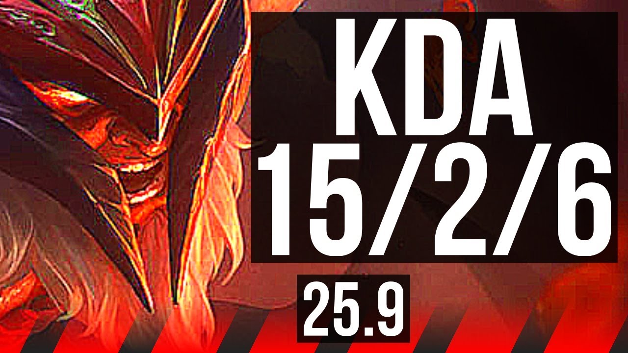 OLAF vs DARIUS (TOP) | Legendary, 600+ games | EUW Master | 25.9