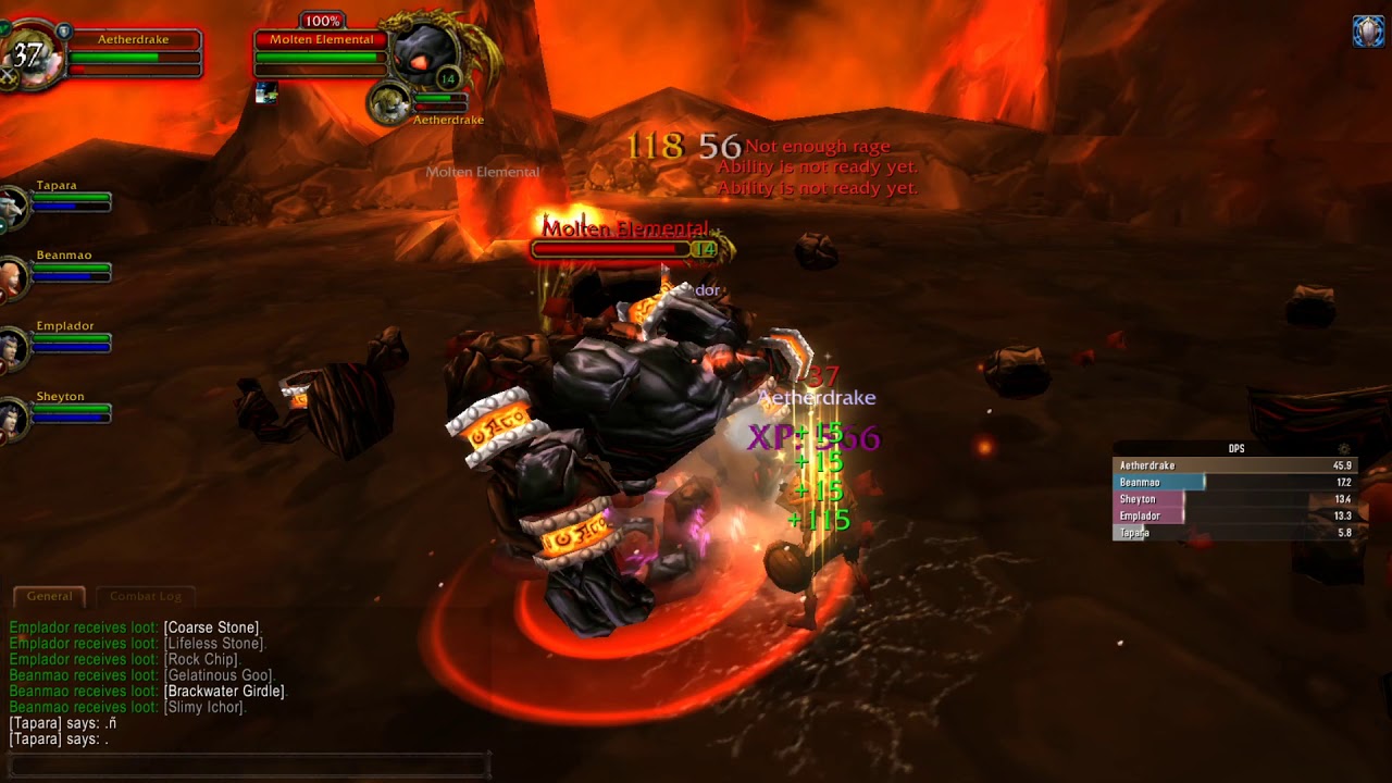 Ragefire Chasm Dungeon Gameplay (WOTLK 3.3.5)