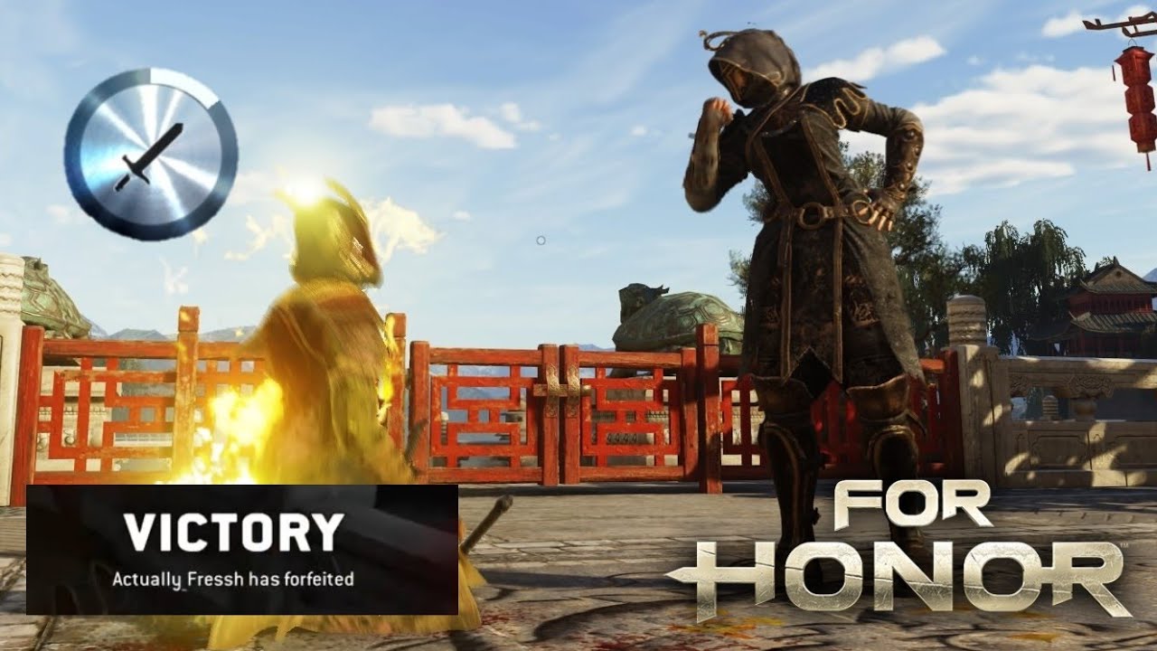 (For Honor) Salty players gotta love em -Rep 70 RANKED PeaceKeeper Duels