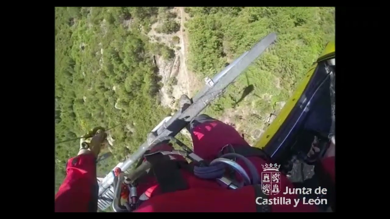 28.05.22 Accidente de parapente en Pedro Bernardo (Ávila)