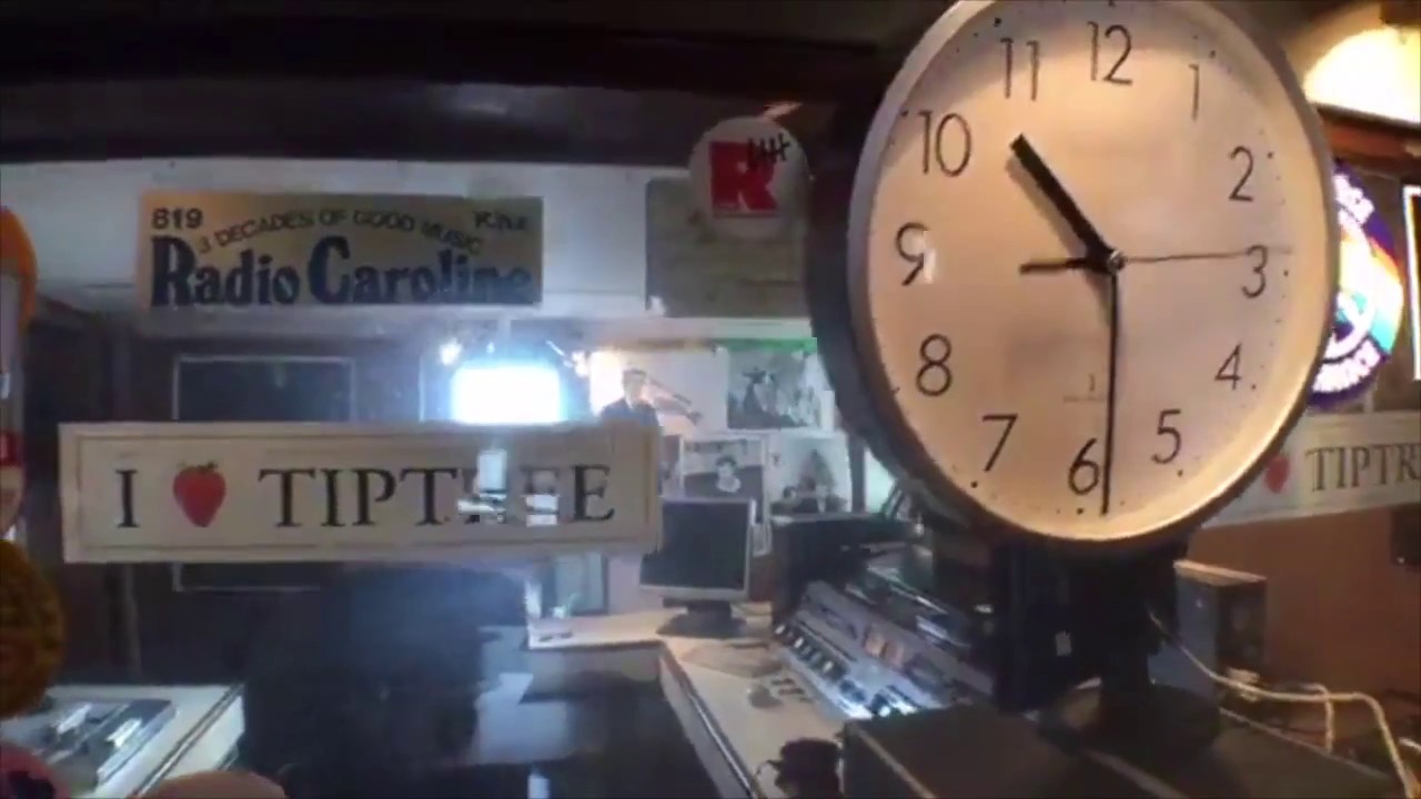 Behind the scenes at the start of broadcasting - Radio Caroline 53rd birthday 15th April 2017
