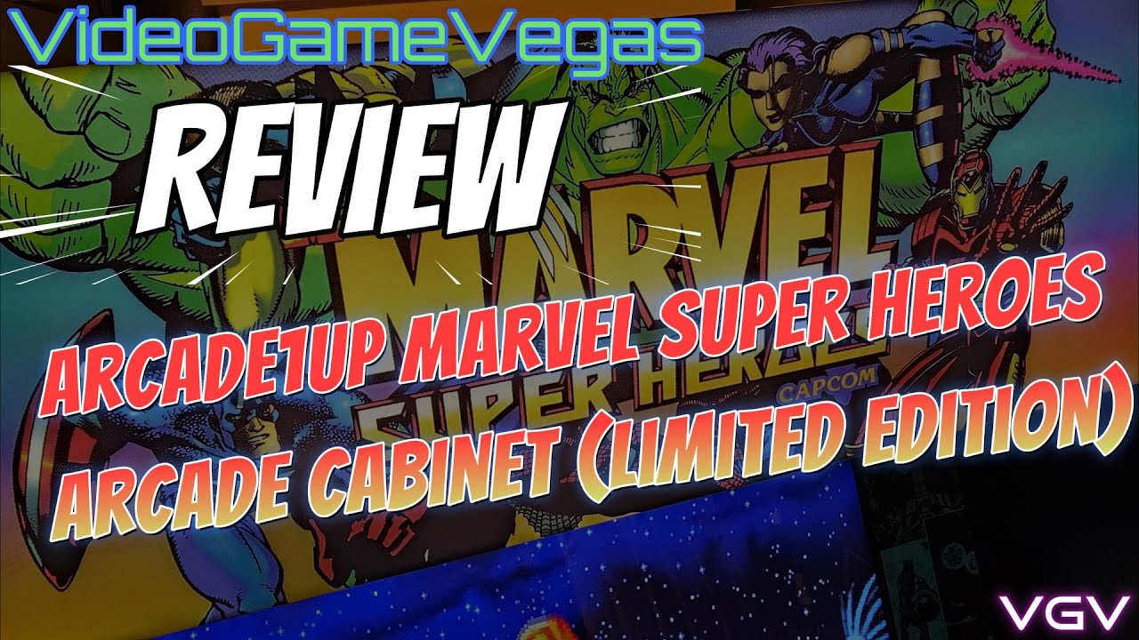 Review - Arcade1Up Marvel Super Heroes Arcade Cabinet Limited Edition