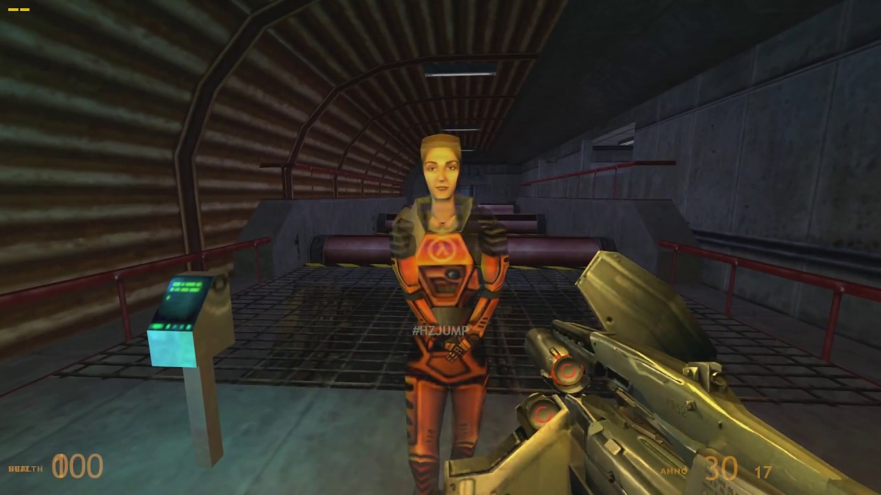 Source Mounting - Half-Life Source Mounted onto Half-Life 2